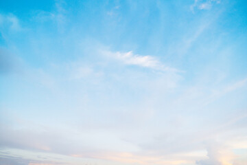 Blue sky with cloud bright at Phuket Thailand.