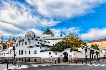 Grande Mosqu&eacute;e de Paris , The Paris Mosque or The Great Mosque of Paris
