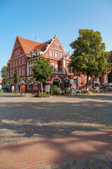 BERGISCH GLADBACH, GERMANY - Sep 12, 2020: Bergischer Loewe on a bright sunny day