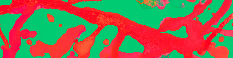 Abstract Red and Green Vibrant Gradient.