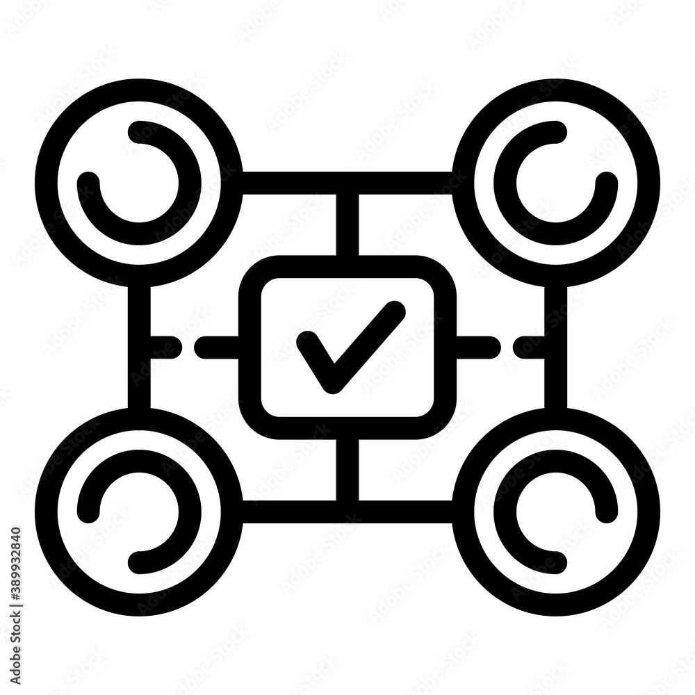 Poster content monetization icon. outline content monetization vector icon for web design isolated on white