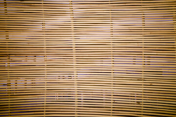 nature background of brown handicraft weave texture rattan surfac