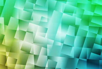 Light Green vector texture in rectangular style.