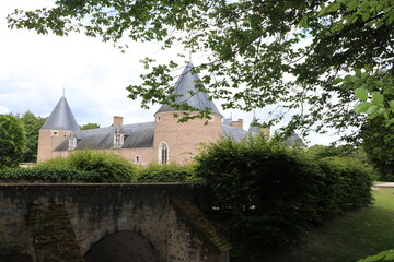 Fototapeta na wymiar Chamerolles Castle, France
