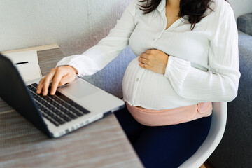 Fototapeta premium Faja embarazo 