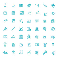 Home Appliances Vector line Icons