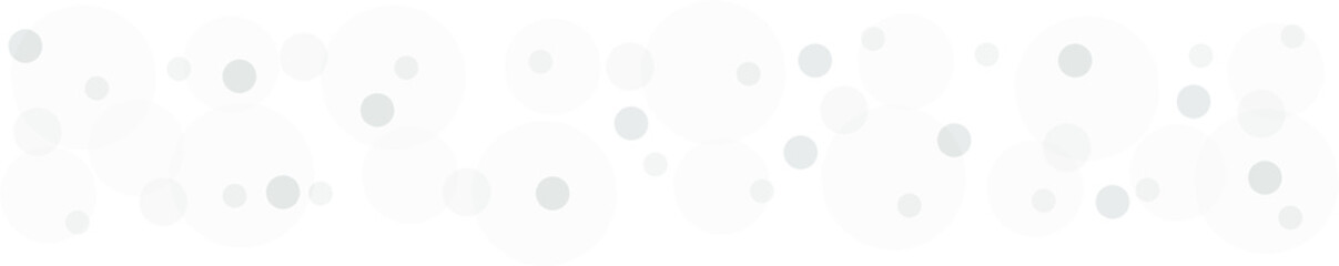 Gray vector background with a pattern of circles with different diameters. Textured template for a web splash in a modern style.