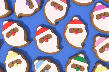 3d illustration for new year holidays and Christmas