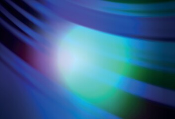 Dark BLUE vector colorful blur backdrop.