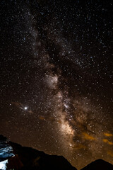 Breathtaking view of the shining stars in the night sky - great for wallpapers