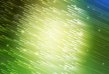 Obraz premium Light Green, Yellow vector template with repeated sticks.