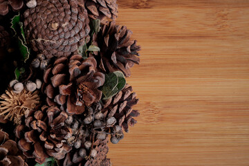 pine cones