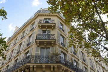 Residential buillding in Paris