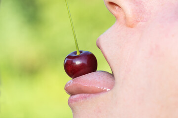 Obraz premium Sweet cherry