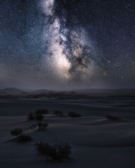 Desert Milky Way in Death Valley