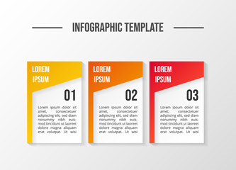 Concept of infograph with business icons. Timeline. Vector