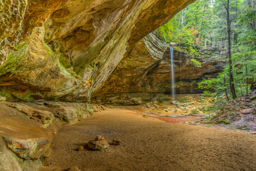 Ash Cave in Hocking Hills State Park Ohio