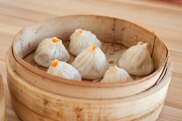 Xiaolongbao dumplings