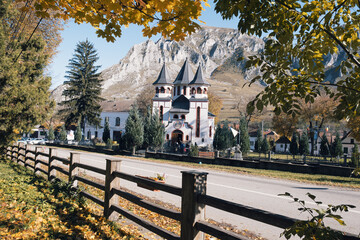 church of Rimetea without leaves falling