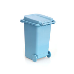 Separate waste bin isolated on white background