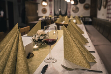table decoration for a elegant celebration