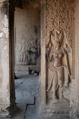 Angkor Wat Temple in the Ancient city of Angkor Thom, Siem Reap, Cambodia 
