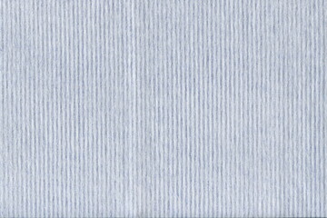 The rough fabric is white with a striped texture.