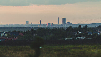 A hard coal mine in Upper Silesia - obrazy, fototapety, plakaty