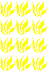 illustration Pattern Yellow Design Hot Flames Wallpapper Photo