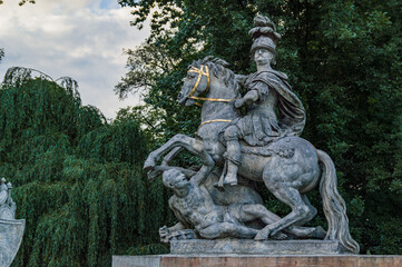 Obraz premium statue of a lion