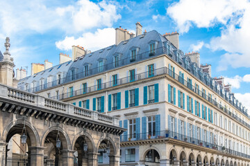 Paris, the beautiful Rivoli street