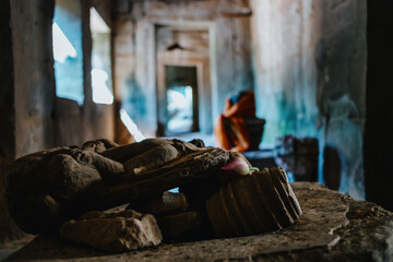 Angkor Wat Temple in the Ancient city of Angkor Thom, Siem Reap, Cambodia 
