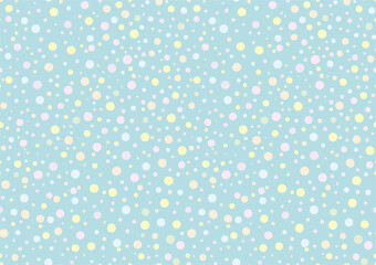 winter abstract geometric bright colored seamless pattern