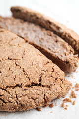 Homemade buckwheat bread