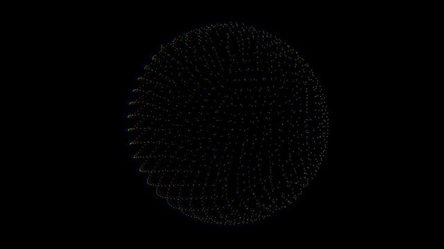 Dot Sphere Warp