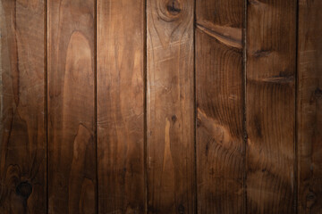 Wooden surface with a ray of light