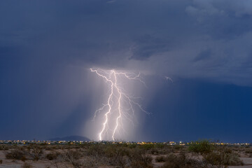 lightning and thunderstorm