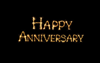 Obraz premium Happy anniversary.