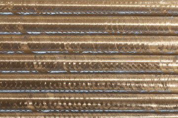 machined metal surface