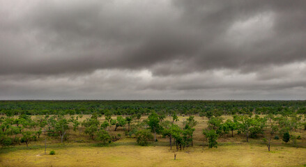 Approaching Monsoon trough over Fletcher Creek campground