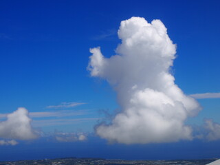 Naklejka na ściany i meble Okinawa's sky, Irabu Island, Irabu, Miyakojima, Okinawa, Japan