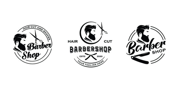 Barbershop Logo Images – Browse 41,458 Stock Photos, Vectors, and