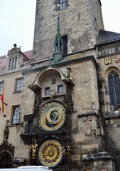  Prague Medieval Astronomical Clock built in 1410