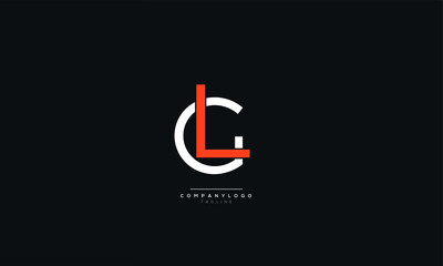 Letter GL or LG Business Logo Design Alphabet Icon Vector Monogram
