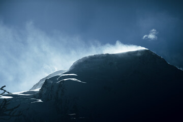 winter mountain Swiss

