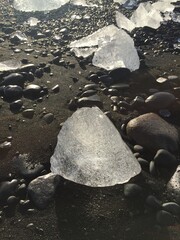Glacier chunks