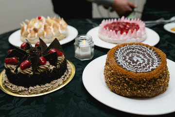 sweet and salad party food