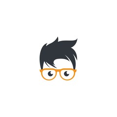 Fototapeta premium Geek logo images
