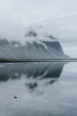 Iceland landscape, Coastline and nature in summer.