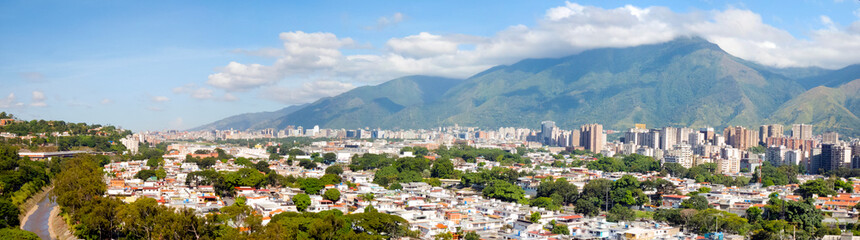 Fototapeta na wymiar Panorama of Caracas City